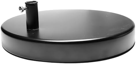 Desk Lamp Base: Round inches Mounting Stand for Desk Lamps,Magnifying Glass with Light,Mic Arm Desk Mount,Swing Arm Desk Lamp,for Home Office,Compatible for lk-1 cl-2 (Black)