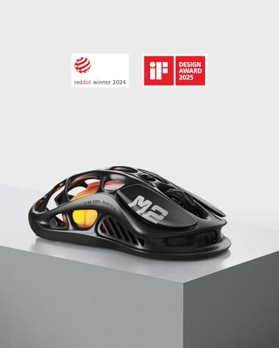 GravaStar Mercury M2 Wireless Gaming Mouse with 5 Dynamic Lightsync RGB