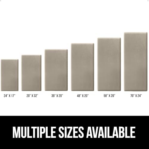 GORILLA GRIP Cushioned Antifatigue Kitchen Mat for Floor, 39x20, Taupe