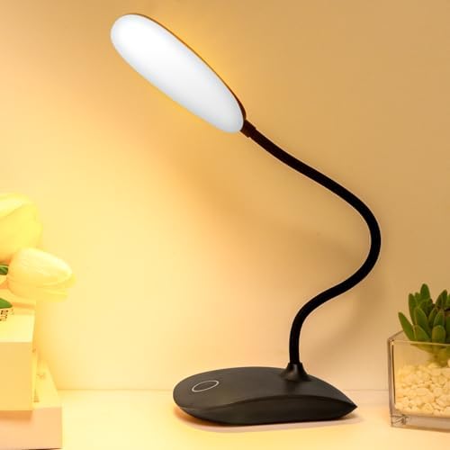 Portable Battery Powered Desk Lamp Small Rechargeable LED Table Light