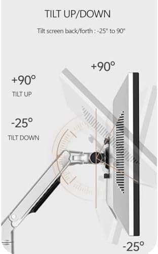 DL-7013 17-38" Spring Monitor TV Wall Bracket