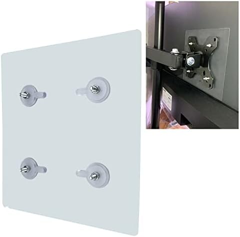 VESA Mount Adapter Bracket Kit Non-VESA Mounting Universal for 75 VESA Monitor Arm Compatible 2 Pack