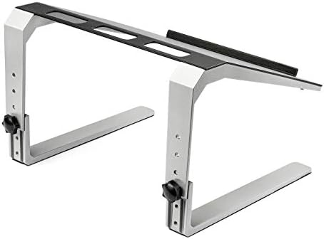 StarTech Adjustable Laptop Stand, Ergonomic Laptop Riser for Desk, Tilted
