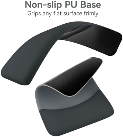 MOSISO Ergonomic Keyboard & Mouse Pad Wrist Rest Set, Slate Gray