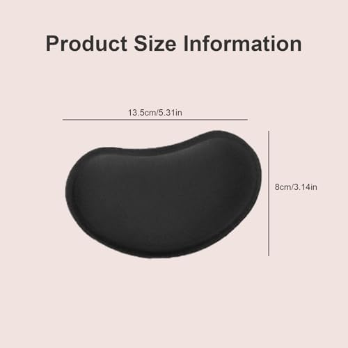 Ergonomic Wrist Pad for Users Featuring Memory Foam to Carpal Tunnel Syndrome Gaming Wrist Relief Hand Fatigue Reduction