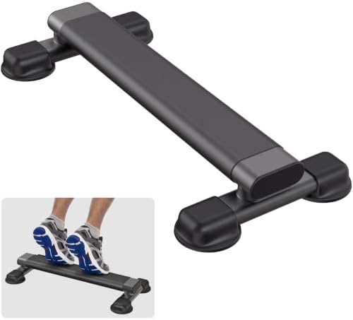 Steel Calf Raise Bar, Calf Raise Block with Anti Slip Platform