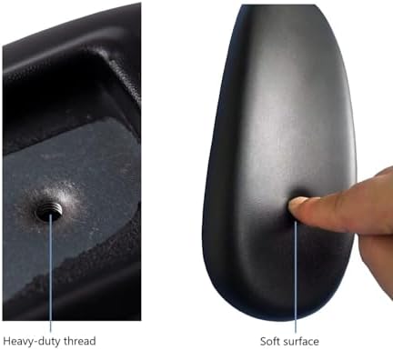 Office Chair Armrest Replacement, Univeral 4" Mounting Hole
