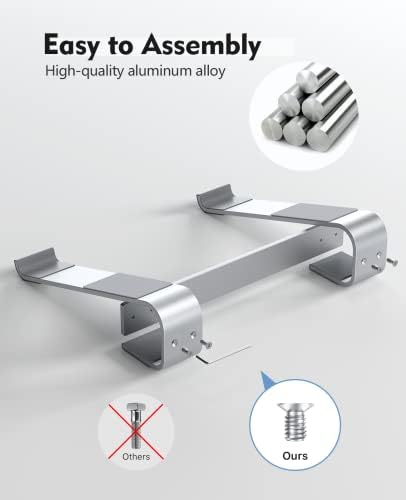 Soqool Laptop Stand for Desk,Aluminum Computer Stand for Cooling