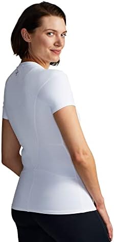 Tommie Copper Shoulder Support Shirt for Women, Posture Corrector Compression Shirt with UPF 50 Sun Protection