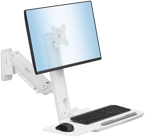 Mount-It! MedHub Wall-Mounted Medical Workstation