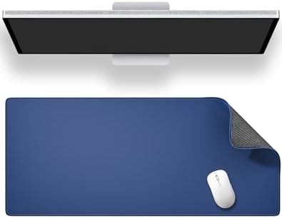 ALOANES Non-Slip Extended Mouse Pad Office&Home Desk Mat Stitched Edge
