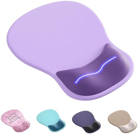 Ergonomic Mouse Pad with Wrist Rest Cute Mousepad Wrist Support