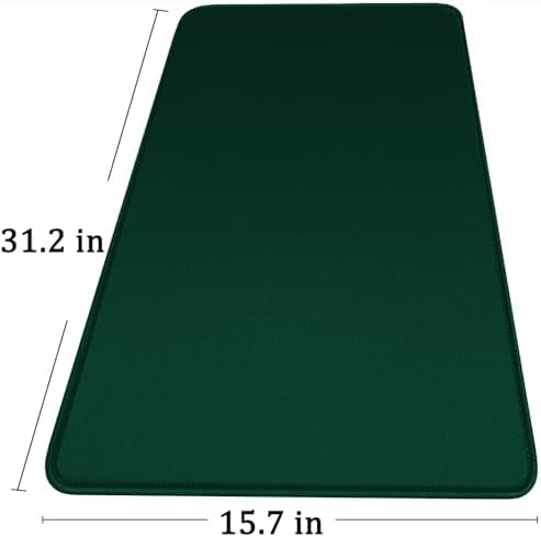 Gaming Mouse Pad with Stitched Edges, Durable Non-Slip Natural Rubber Base