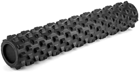 RumbleRoller Extra Firm Foam Roller Deep Tissue Massage Roller for Muscle Recovery (31 Inches Full Size)