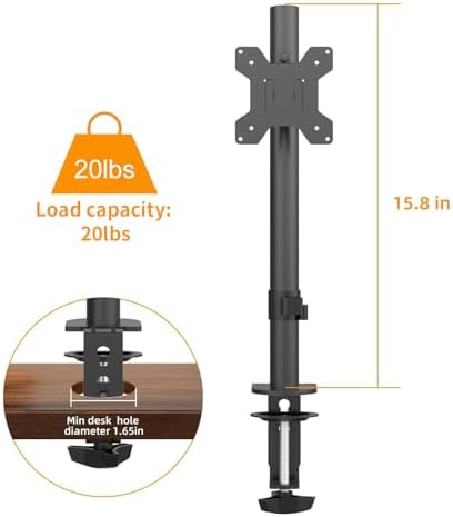 PHOLITEN Monitor Mount for 13-32" Screens, Up to 20lbs