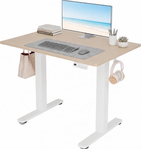 Claiks 35 x 20 Inch Nature Electric Standing Desk