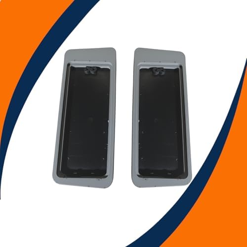 Replacement Very Grey Arm Pads, Compatible with Task & Stool Height Chair Models, Durable Comfort Material, Set of 2 (Left and Right) (Grey)