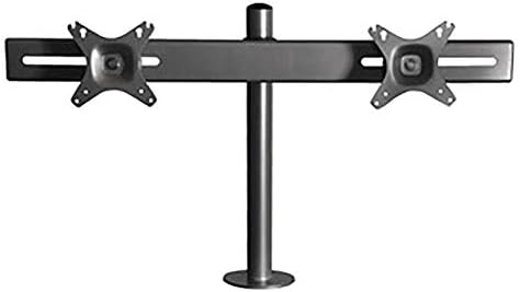 Kantek Dual LCD Monitor Arm for STS800/STS810 Sit to Stand Systems (STS802), Black