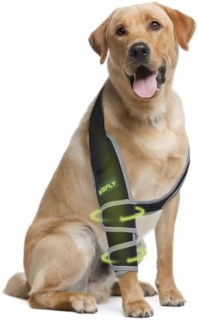 Dog Elbow Brace for Large Dogs, Right Front Leg Callus Protection