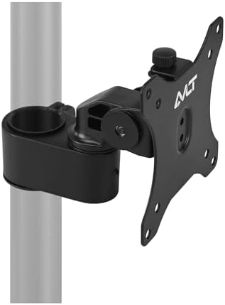 AVLT Single 40 Inch Monitor Head Add-On Kit for Pole Top Mount – Black