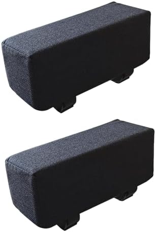2 Pieces Sponge Armrest Cushion Sponge Arm Pad Replacement Ergonomic Soft Elbow Support Pillow Heightening Pad for Desk Chair