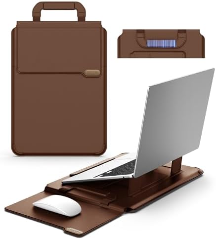 Nillkin 16 inch Laptop Sleeve with Stand (4-in-1), 2 Stand Modes, Mouse Pad