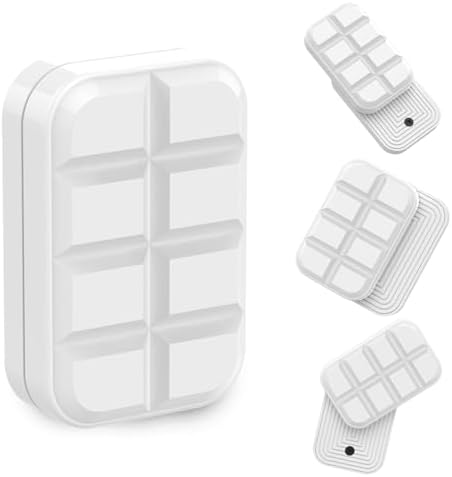 Fidget Toys Adults Metal Fidget Slider Magnetic EDC Haptic Fidget Toys for Adults (Chocolate White)