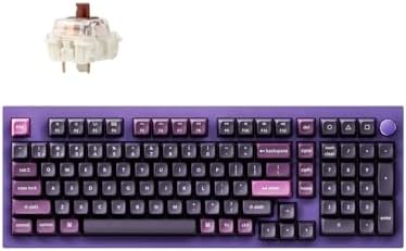 Keychron Q5 Pro 96% Wireless Mechanical Keyboard Full Aluminum - Purple