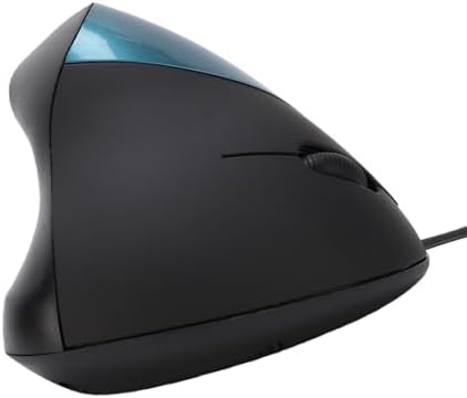 Zunate Ergonomic Vertical Mouse, 5 Buttons Wired Optical USB Computer Mouse with 60 Degree Design for PC Laptop Office Gaming Work