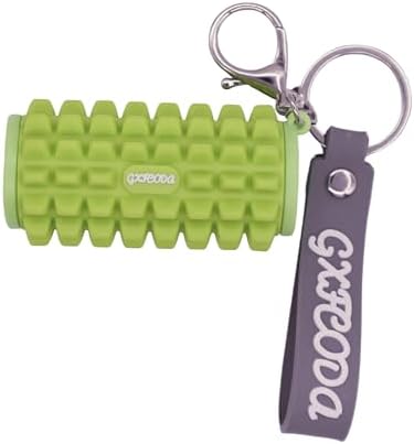 Mini Foam Roller Keychain, Gym Bag Charm and Fidget Toy