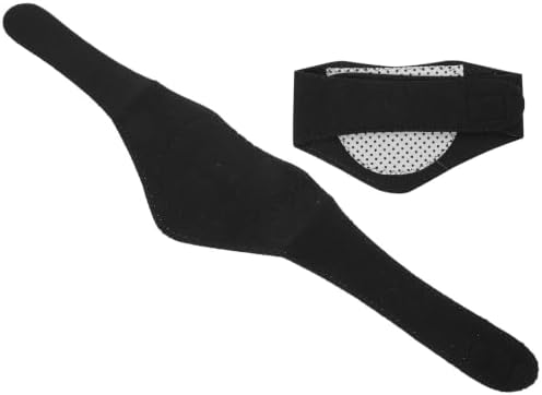 Self Heating Neck Pad Elastic Belt for Office Desk Use Black