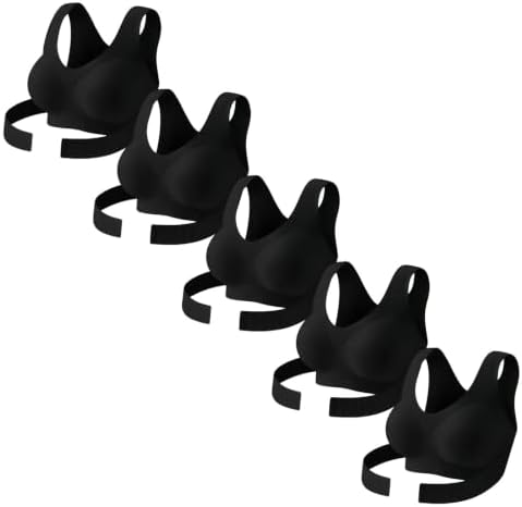 Posture Corrector Bras Women Front Closure Cross Back Wireless Posture Bra