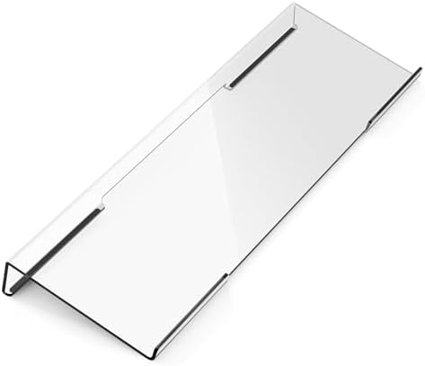 Acrylic Computer Keyboard Wrist Rest Stand for Desktop, Keyboard Riser