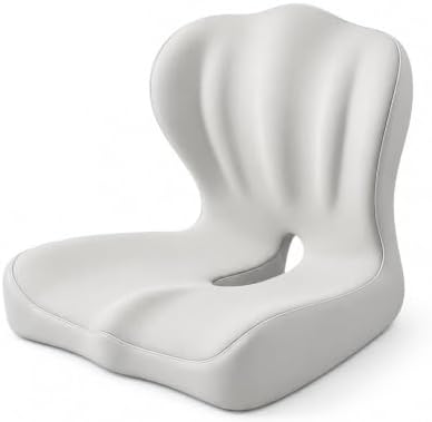 Orthopedic Seat Cushion with Back Support for Car Office Chair