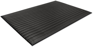 Guardian Air Step Anti-Fatigue Floor Mat, Vinyl, 2'x3', Black, Reduces fatigue and discomfort, Can be easily cut to fit any space