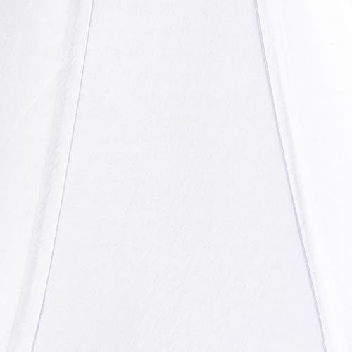 GO&SO Set of 2 Bell Lamp Shades, White, Medium, 6" x 13" x 9.8"