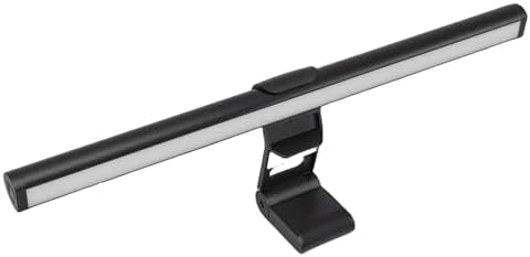 Acouto Dimmable Computer Screen Lamp with 3 Color Temperatures Anti Design for Office or Home