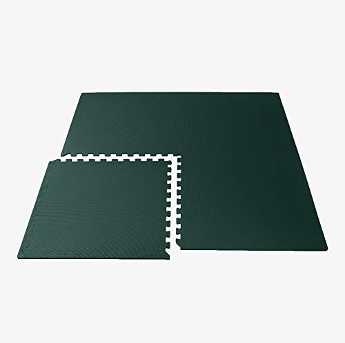 We Sell Mats 3/8" Thick Multipurpose EVA Foam Exercise Floor Mat, Interlocking Tiles, Anti-Fatigue for Home or Gym