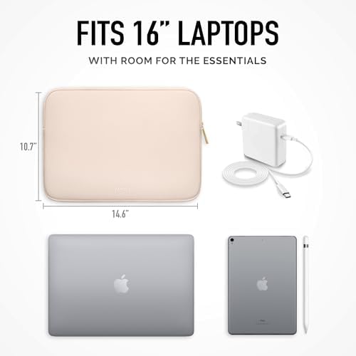 Vandel Slim & Protective Laptop Sleeve for 16 Inch Laptops, MacBook Pro 16