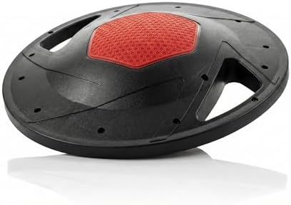 Energi Core Balance Board for Standing Desk and Core Workout - Anti-Slip Surface - Black, Green