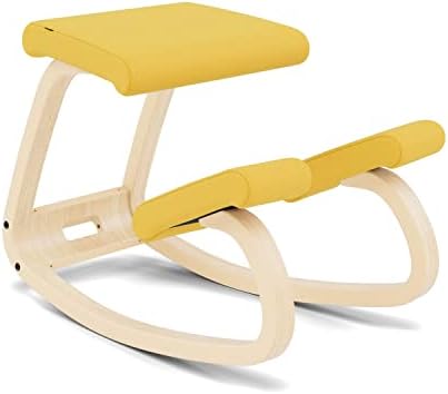 Varier Ergonomic Kneeling Chair, Rocking Knee Stool for Home Office Desk