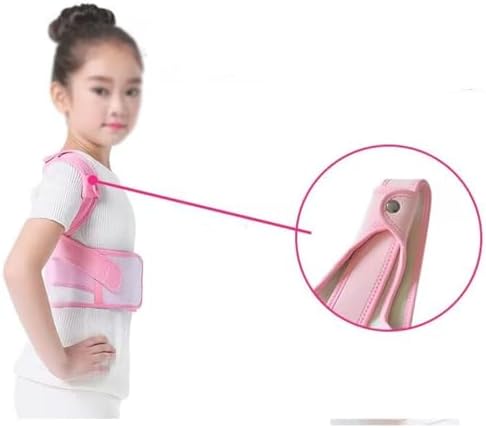 Posture Correctors For Kids, Boys Girls Teens Children Back Straightener Lumbar Support Belt Back Brace Scoliosis Correction Belt For Neck Spinal Shoulders(Blue,Small)