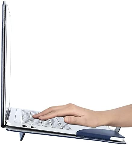 MOSISO PU Leather Sleeve Case Compatible with MacBook Air 13.6 inch