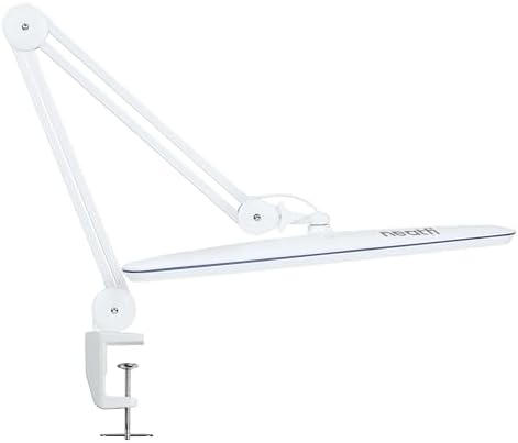 Neatfi LED Desk Lamp, 2200 Lumens, 24W, 23" Wide, Non-CCT (White)