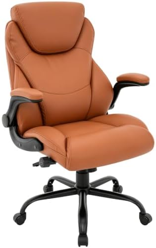 Big and Tall Office Chair, Heavy Duty Ergonomic Office Desk Chair Set of 5