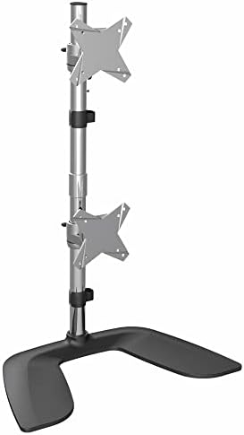 StarTech Vertical Dual Monitor Stand up to 27in, 17.6lb/8kg (ARMDUOVS)