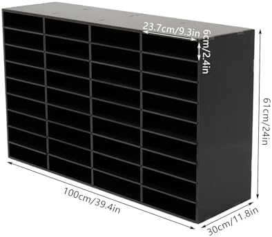 36 Slots Literature Organizer, Mail Organizer for Classroom/Office/Home