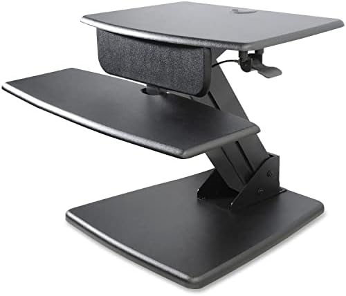 Kantek Desktop Sit to Stand Workstation, Black (STS810)
