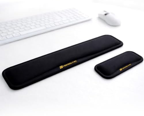 Cyberguys! Ergonomic Keyboard Wrist Rest and Mouse Pad Set