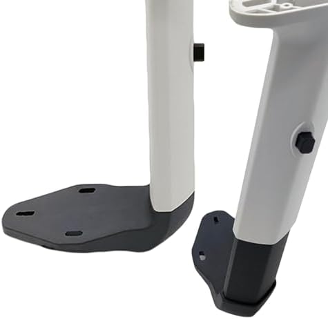 Menolana Height Adjustable Chair Armrest Pair Armrest Replacement,Durable,Liftable Gaming Work Chair Arms Set for Swivel Chair Working, White